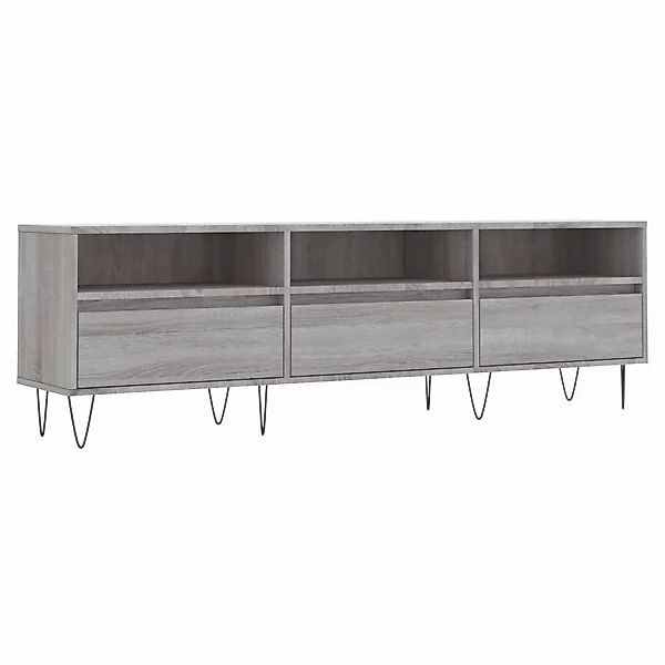 VidaXL TV-Schrank Grau Sonoma 150x30x44,5 cm Holzwerkstoff  Modell 4 günstig online kaufen