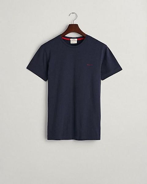 Gant T-Shirt T-Shirt Contrast Logo Kurzarmshirt (1-tlg., 1) günstig online kaufen