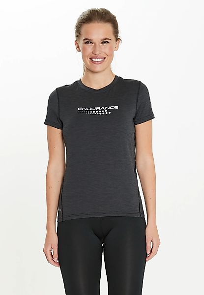 ENDURANCE Funktionsshirt "WANGE MELANGE", 1 Stk. mit innovativer QUICK DRY- günstig online kaufen