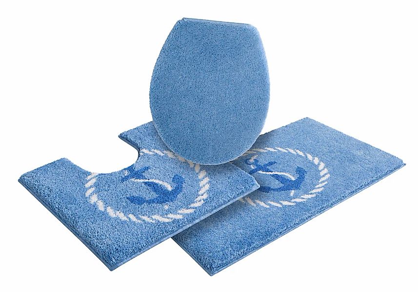 Grund Badematte "Port Louis" Höhe 20 mm rutschhemmend beschichtet fußbodenh günstig online kaufen