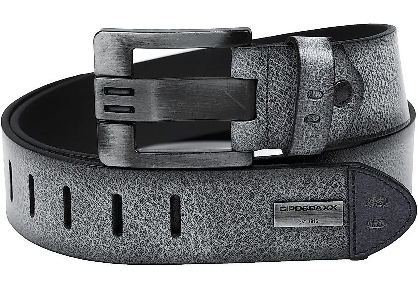 Cipo & Baxx Ledergürtel Designer Gürtel günstig online kaufen