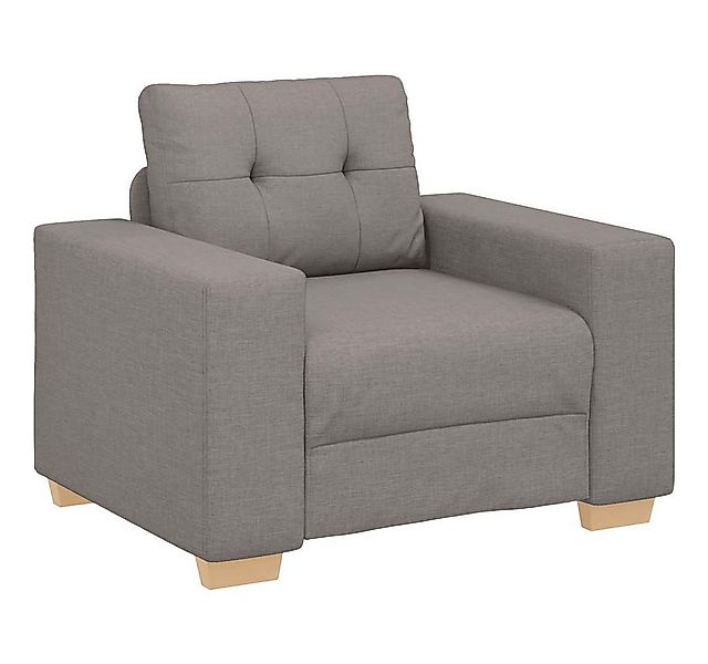 vidaXL Sofa Sofasessel Taupe 60 cm Stoff günstig online kaufen