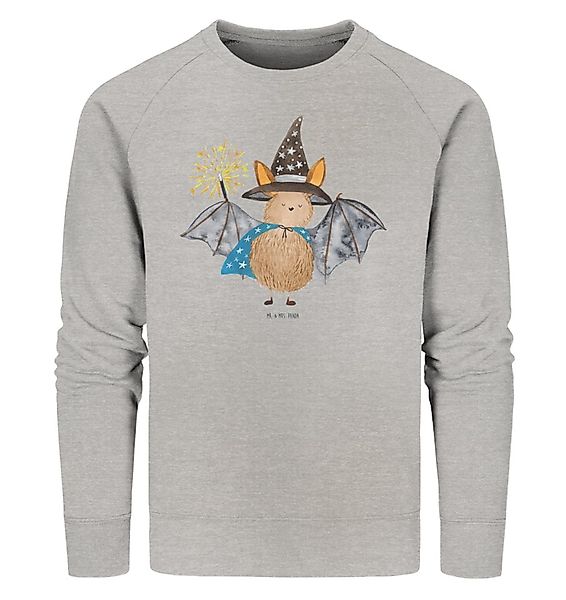 Mr. & Mrs. Panda Longpullover Fledermaus Zauberer Größe XS - Heather Grey - günstig online kaufen