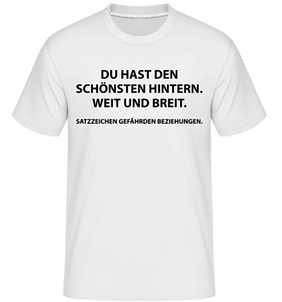 Satzzeichen Gefährden Beziehungen · Shirtinator Männer T-Shirt günstig online kaufen
