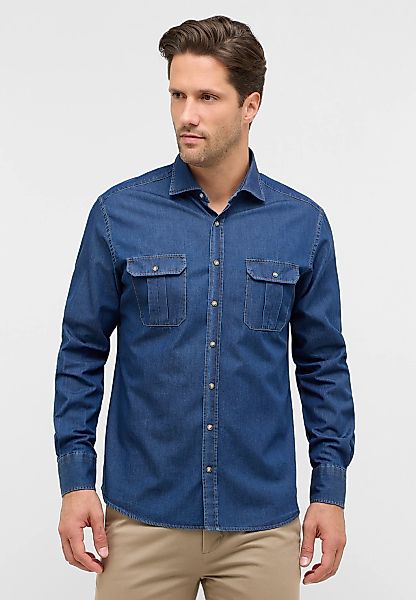 Eterna Langarmhemd "MODERN FIT" EASY IRON (bügelleicht) günstig online kaufen
