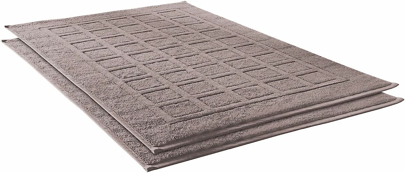 Dyckhoff Badematte "Planet" Höhe 3 mm beidseitig nutzbar  fußbodenheizungsg günstig online kaufen