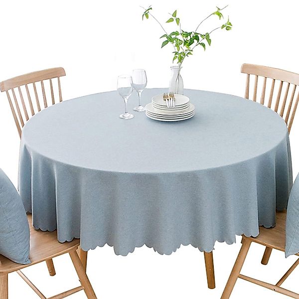 Refttenw Tischdecke Runde Tischdecke Weihnachten,indoor Tischdecken,wasser- günstig online kaufen