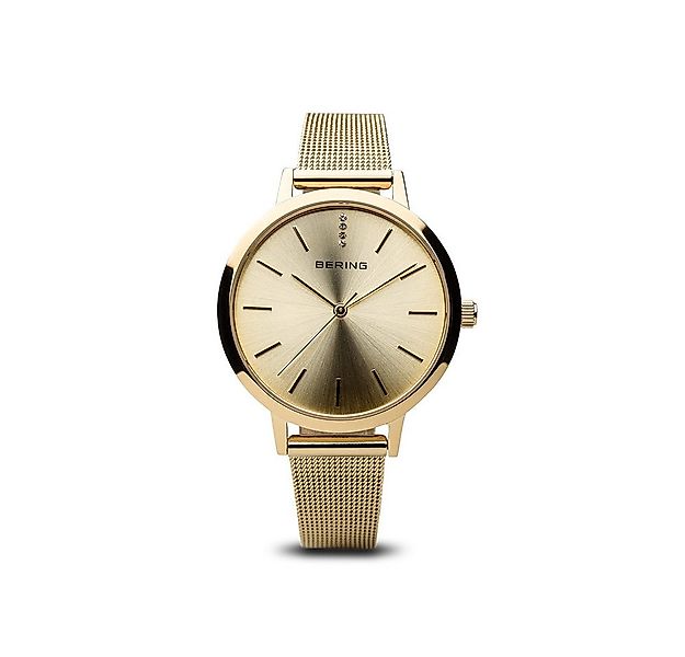 Bering Quarzuhr Bering Classic gold glänzend 13434-333 13434-333, Bering Cl günstig online kaufen