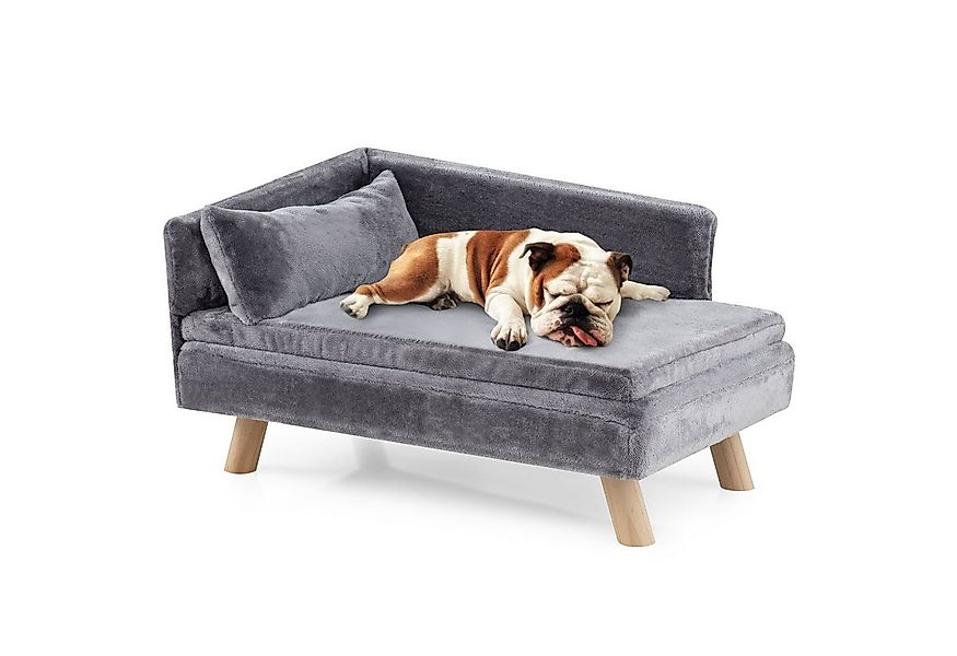 COSTWAY Tiersofa, Katzensofa, Katzencouch, mit 2 abnehmbaren Kissens günstig online kaufen