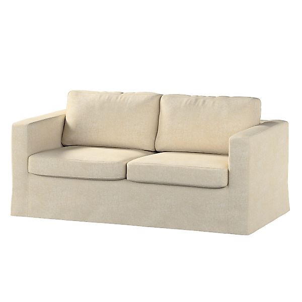 Bezug für Karlstad 2-Sitzer Sofa nicht ausklappbar, lang, grau-beige, Sofah günstig online kaufen