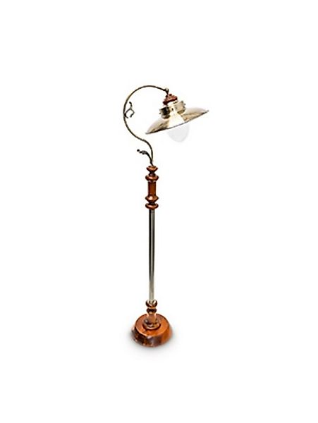relaxdays Stehlampe Jugendstil Design Messing günstig online kaufen