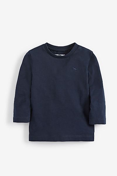 Next Langarmshirt Einfarbiges Shirt (1-tlg) günstig online kaufen