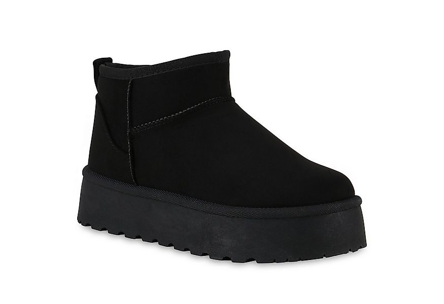 VAN HILL 841506 Winterstiefelette Damen Warm Gefüttert Winter Boots Stiefel günstig online kaufen