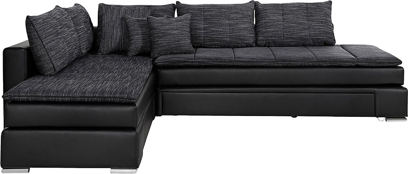 INOSIGN Ecksofa "Boxspringbett Night & Day L-Form mit Dauer-Schlaffunktion günstig online kaufen