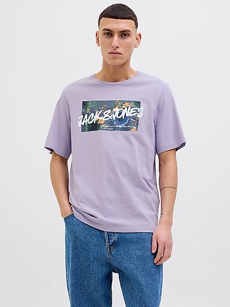 Jack & Jones Print-Shirt JJHAWAII SHAPE günstig online kaufen