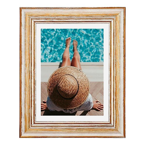 Mein Landhaus Bilderrahmen Bilderrahmen Toskana – Vintage Holzrahmen Echtes günstig online kaufen