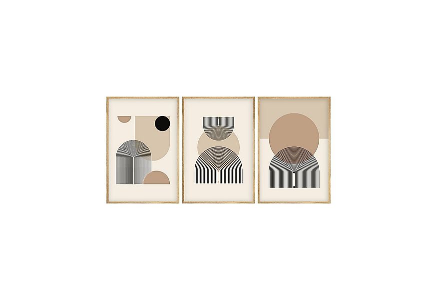 Wallity Leinwandbild Painting: 100% MDF (Thickness: 3 mm), 50 x 70 cm (3 Pi günstig online kaufen