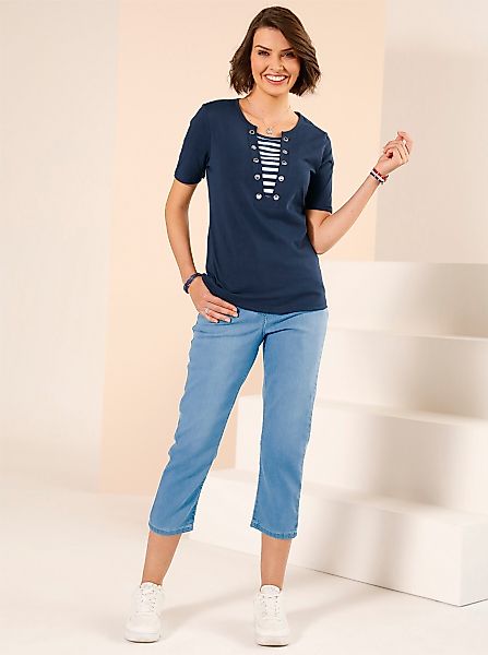Sieh an! Jeansshorts 7/8-Jeans günstig online kaufen