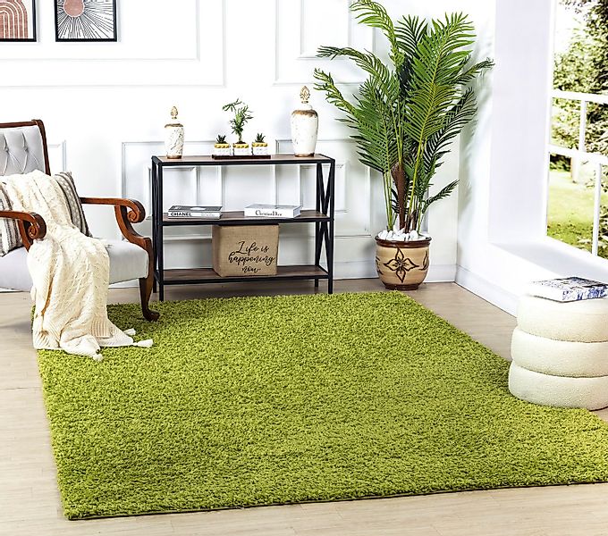 Livabliss Hochflor-Teppich BORACAY, rechteckig, Höhe: 37 günstig online kaufen