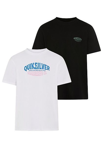 Quiksilver T-Shirt RUGGED PACK (2-tlg) für Erwachsene, Kurzarm, für Freizei günstig online kaufen