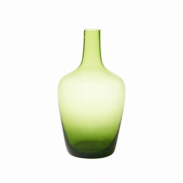 Karaffe Bottiglia glas grün / H 24 cm - Bitossi Home - Grün günstig online kaufen