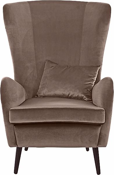 Home affaire Sessel "Sallito, TV-Sessel, Ohrensessel mit", Hocker, in viele günstig online kaufen