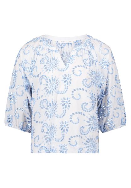 Betty&Co Schlupfbluse "Damen Schlupfbluse mit Stickerei" günstig online kaufen