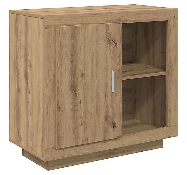 vidaXL Sideboard Sideboard Artisan-Eiche 80 x 40 x 75 cm Holzwerkstoff (1 S günstig online kaufen