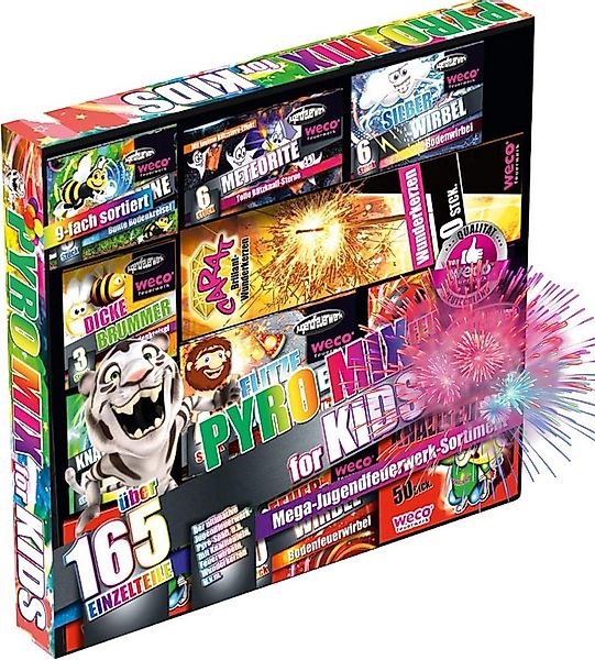 happy sparks® Geburtstagskerze Silvester & Neujahr Jugendfeuerwerk Set - Ne günstig online kaufen