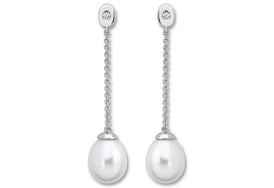 ONE ELEMENT Paar Ohrhänger Zirkonia Ohrringe Ohrhänger aus 925 Silber, Fein günstig online kaufen