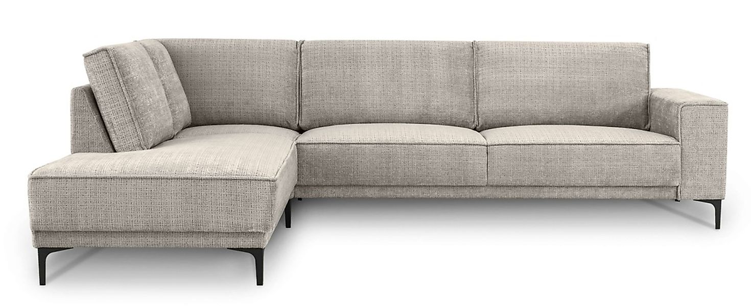 OTTO home Ecksofa "OLAND L-Form, B: 289 cm, Skandi-Design" Struktur, Flachg günstig online kaufen