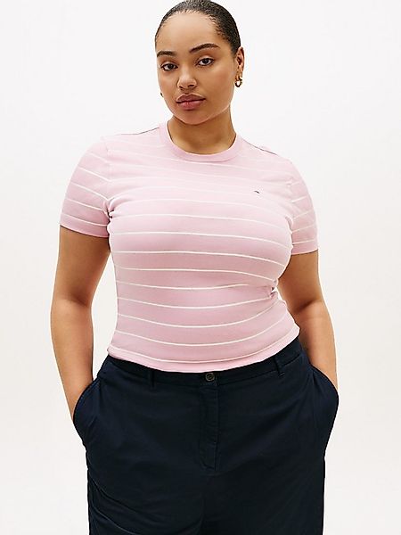 Tommy Hilfiger Curve T-Shirt CRV SLIM CODY C-NK SS in großen Größen günstig online kaufen