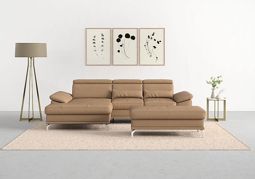 sit&more Ecksofa Cabrio L-Form, B: 295 günstig online kaufen