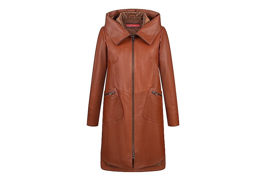 S&A Ledermoden Lederjacke Alina Mit Kapuze günstig online kaufen