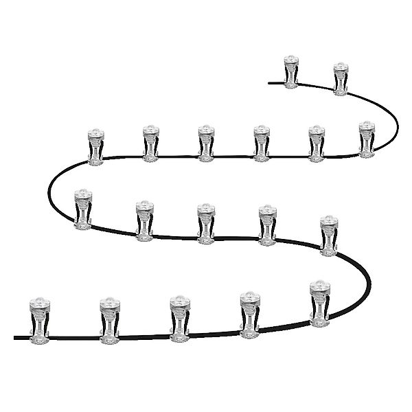 Ledvance Gartenstrahler Ledvance Boden-Außenleuchte Endura Garden 18 Dots, günstig online kaufen