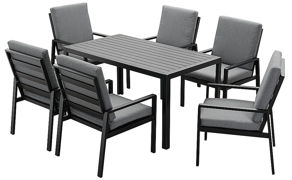 MeXo Gartenlounge-Set Gartenmöbel Set Aluminium, (Garten günstig online kaufen