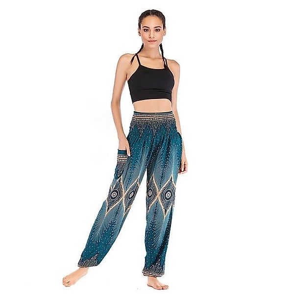 YRIIOMO Loungepants Leichte und bequeme Freizeithose mit hohem Bund – Perfe günstig online kaufen