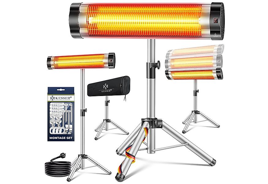 KESSER Infrarotstrahler, 2500 W, Infrarotstrahler Heizstrahler Terrassenstr günstig online kaufen