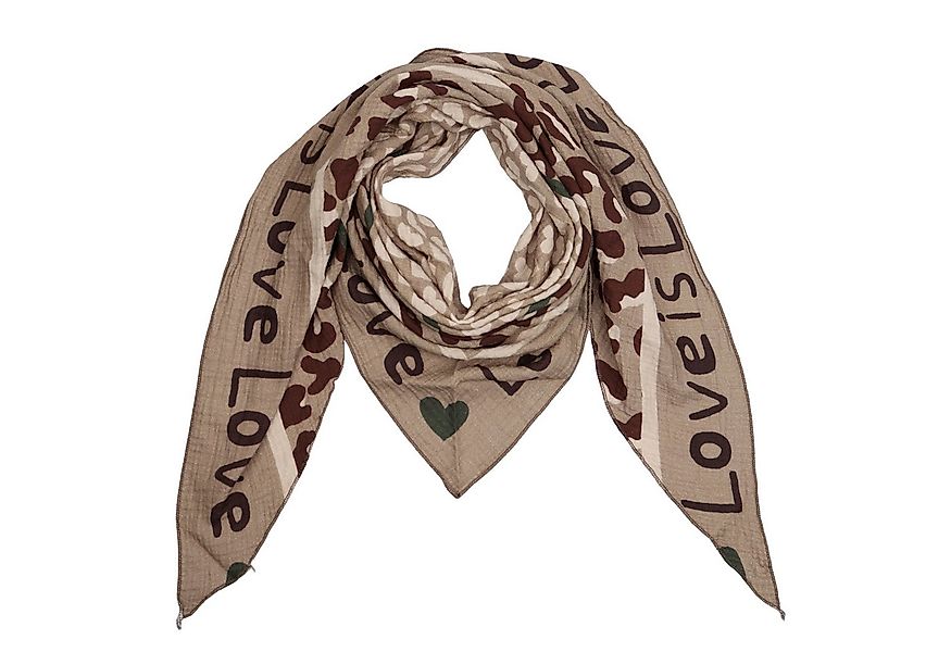 MIRROSI Dreieckstuch Aus Musellin Dreiecksschal ca.200x90 cm, Made in Italy günstig online kaufen