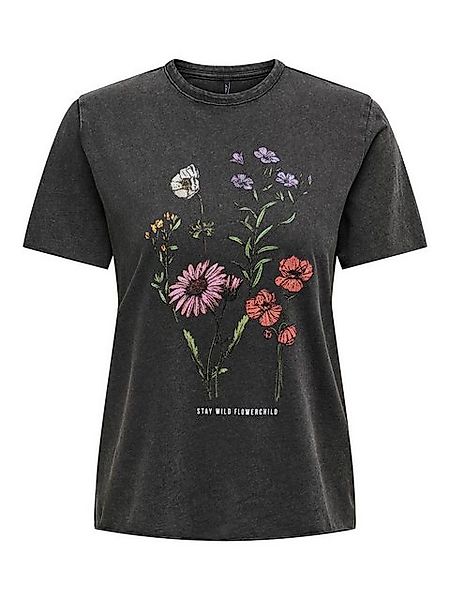ONLY T-Shirt Bedrucktes Kurzarm mit Printed Schrift ONLLUCY ONLLUCY REG S/S günstig online kaufen