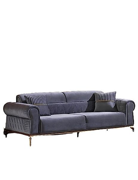 Xlmoebel 3-Sitzer Dreisitzer Polstercouch für das Wohnzimmer - Sitzmöbel mi günstig online kaufen