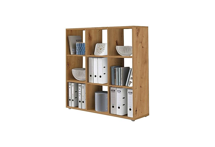 BMG Möbel Standregal NIZZA, Aktenregal, Würfelregal, Raumteiler mit 9 Fäche günstig online kaufen