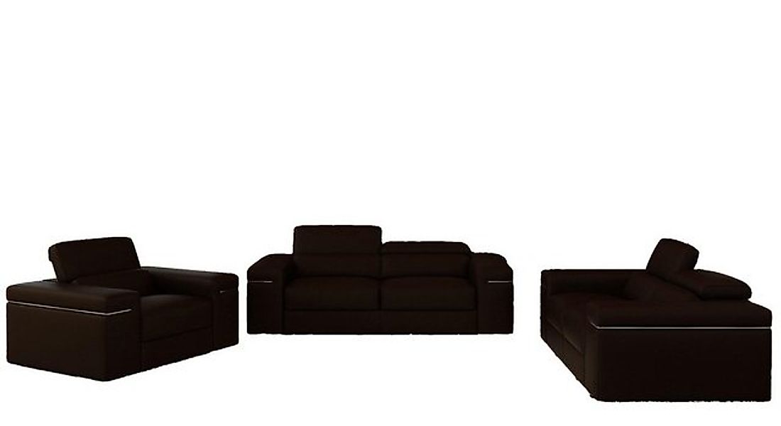 JVmoebel Sofa Moderne Rote stilvolle Multifunktions Couchgarnitur 3+2+1 Set günstig online kaufen