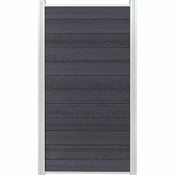 T & J Ecosteck-Start & Abschluss für Schmalelement 32/25 x 20 x 90 cm Silbe günstig online kaufen