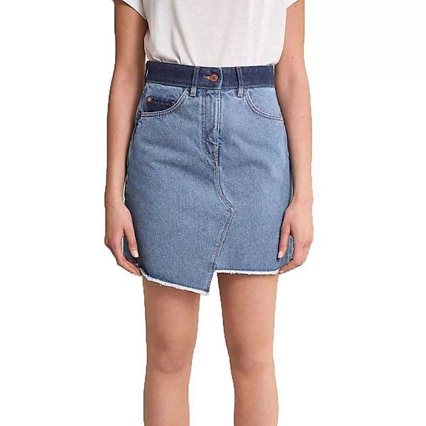 Salsa Jeans Push In Secret Glamour Contrast Denim Mini Rock 32 Blue günstig online kaufen