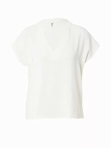 JACQUELINE de YONG Blusenshirt Einfarbige Kurzarm Bluse V-Ausschnitt Blusen günstig online kaufen