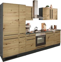BASIC by Balculina Küchenzeile "Jazz" Breite 310 cm, wahlweise mit E-Geräte günstig online kaufen