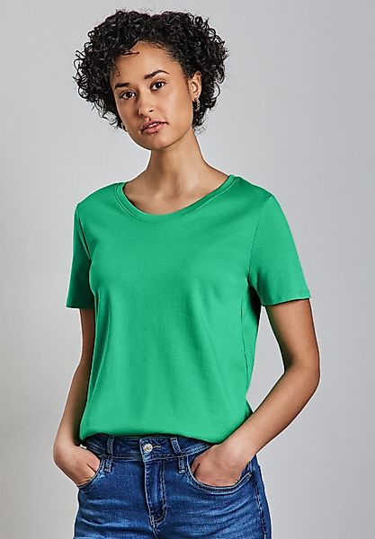 STREET ONE T-Shirt, aus reiner Baumwolle günstig online kaufen