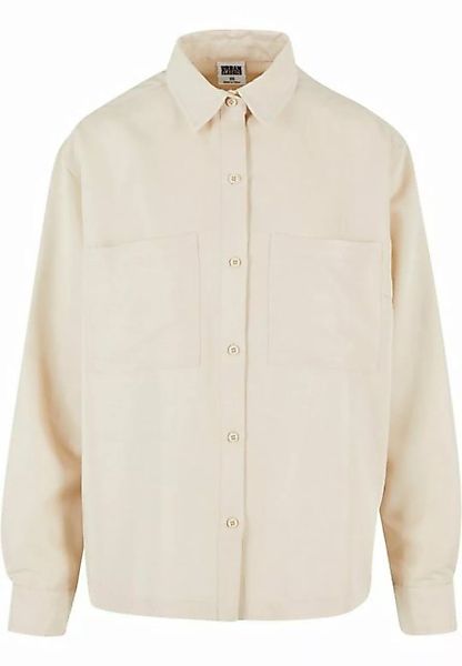 URBAN CLASSICS Langarmhemd Urban Classics Damen Ladies Oversized Twill Shir günstig online kaufen