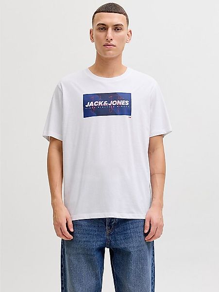 Jack & Jones Rundhalsshirt JJCOLE PRINT TEE SS CREW NECK günstig online kaufen